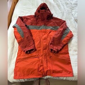 LL Bean Vintage Mens Hooded Ski Jacket Coat Tall Large